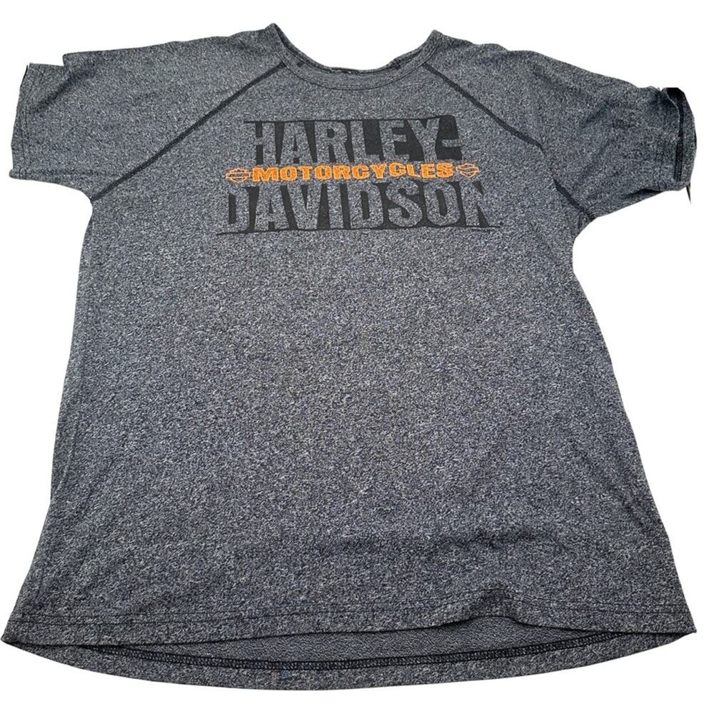 HARLEY DAVIDSON MOTORCYCLES - CALIFORNIA men's gray t-shirt